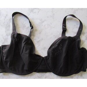 Aerie Bra 38DD Black Back Closure Underwire